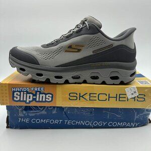 Skechers Glide-Step Glover Peak Grey Men’s 11 237812 GRY